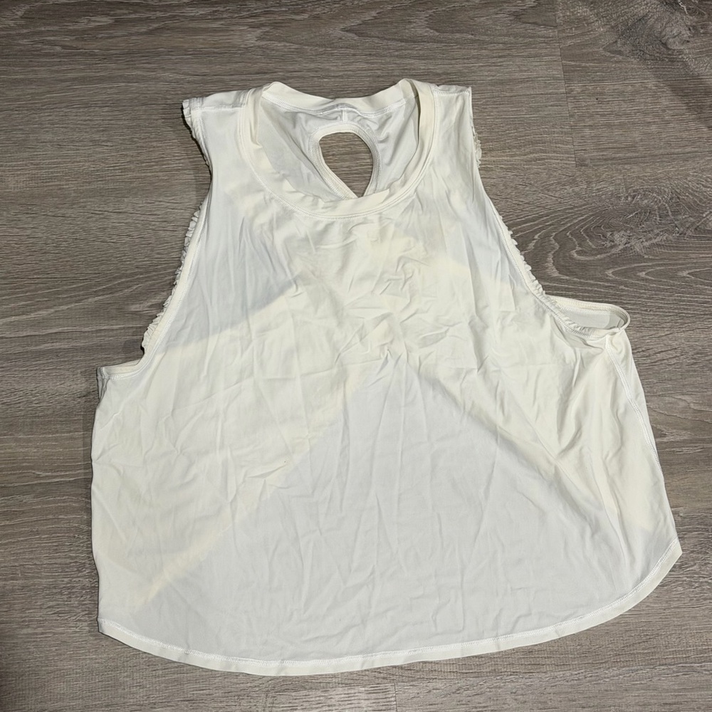 Lululemon Athletica Cream Tank Top